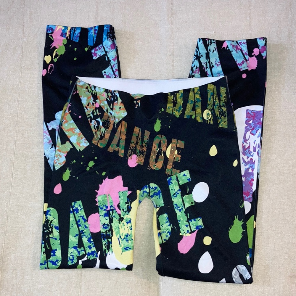 Dance Leggings Kids Size M‎